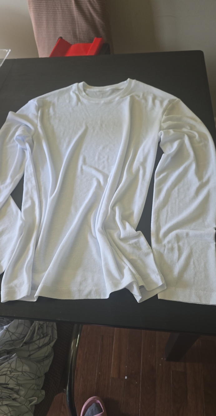 White Long-Sleeve T- Shirt - Classic Women's